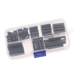 66pcs IC Socket Solder Adapter 6 Pin /  / 14 Pin / 16 Pin / 18 Pin / 20