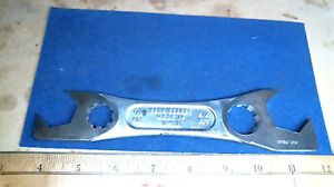 Electricians Utility Wrench 1/2&#034; 3/4&#034; USA vintage old tool spanner Pat Pend