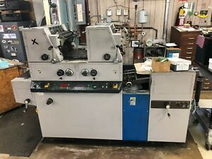 Ryobi 3302 - 2 Color Offset Printing Press