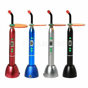 Dental Cordless Wireless LED Curing Light Lamp Teeth Whitening Blue Lights D2