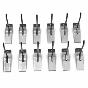 Proslat 13002 4-Inch Steel Hooks Designed for Proslat PVC Slatwall 12-Pack