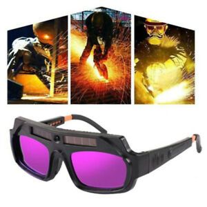 Automatic Dimming Welding Protective Glasses Goggles Solar Auto Darkening