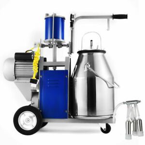 VEVOR Electric Milking Machine with 304 Stainless Steel Bucket