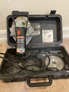 CRAIN 555 MULTI-UNDERCUT CORDED ELECTRIC SAW W/CASE