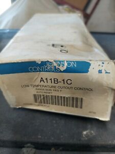 Johnson Controls A11b-1C Line Volt Mechanical Tstat, Open Low, 35 Degrees To 45