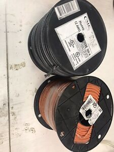 Gray And Orange  12 AWG Strand Copper Wire 2 Pack