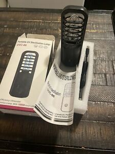Portable UV Lights Sterilizer Lamp  UVC-86 Cleaner, Germicidal 6 1/2” X 2 1/2”