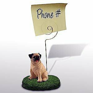 Pug - Memo Holder - New Desk Top Gift