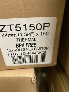 Thermal Register Rolls 44mm X 150&#039; lot of 100 ROLLS