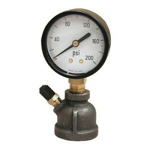 JONES STEPHENS G66100 Test Gauge Asy,Bell Type,100x3/4&#034; FIP