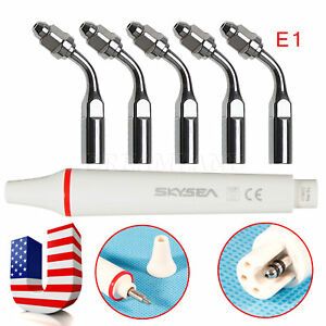 Autoclave Dental Ultrasonic Piezo Scaler Handpiece Fit EMS 5*E1 Tips