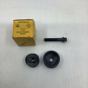 Greenlee No. 730 1 1/4”  Round Radio Chassis Punch  31.7 MM 500-2419.1