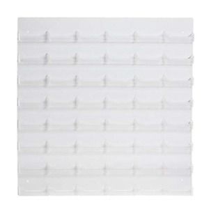 Source One 48-Pocket Wall Mount Business Card Holder All Clear