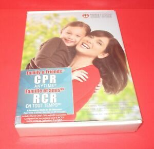 Learn CPR With Family and Friends CPR Anytime Mini Manikin DVD Kit