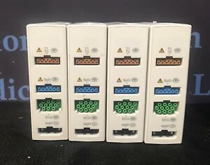 LOT OF 4 GE Module for B40  Modules w SP02, NIBP, ECG and Temp Biomed Certified