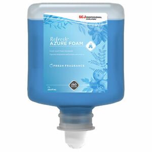 SC Johnson Professional® Refresh™ Azure FOAM Hand Cleanser, 1 L Refill, 6/Case