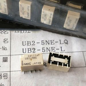 2Pcs NEC UB2-5NE Patch Relay 8Pins NEW