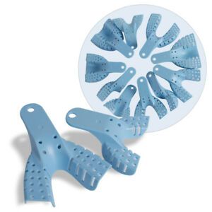 New 10pcs Dental Impression Trays Autoclavable Dental Central Dental Supply SALE
