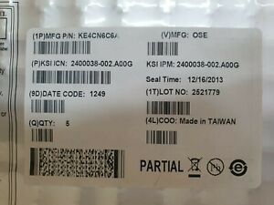 KE4CN6C6A 1 unit NOS