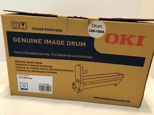 Genuine OKI Cyan Image Drum p/n 43913803 for Color Printer C710 Series - NEW