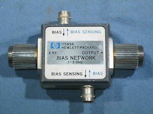 Hewlett-Packard HP-11589A Bias Network 0.1 to 3 Ghz w/ APC-7 Connectors