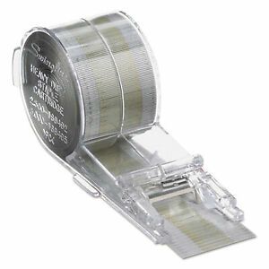 Swingline Cartridge Staples, 0.38&#034; Leg, 0.5&#034; Crown, Steel, 5,000/Box 69495