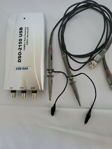 DSO-2150 PC USB Digital Oscilloscope Probe Kit 2 Channels 60MHZ 150MSa/s