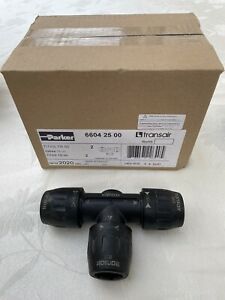PARKER 6604 25 00 Tube Fitting,Equal Tee,For 25mm
