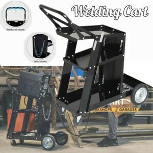 Universal Welding Welder Cart Plasma Cutter Tank Storage For MIG TIG ARC