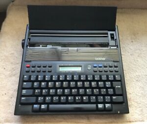 Brother EP 43 personal electronic typewriter. User&#039;s manual, AC cord, works