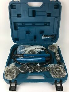 TEMCo 4 inch Hydraulic Knockout Punch - Electrical Conduit Hole Cutter Tool Set