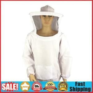 Pro Beekeeping Clothing Suit Protective Mesh Top Beekeeping Jacket with Hat