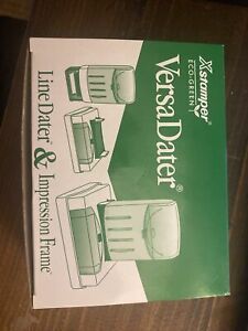 Xstamper® ECO-GREEN VersaDater Line Dater, Message Dater, 1 x 5/3 032507521115