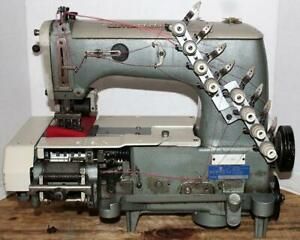 RIMOLDI 164 Chainstitch Multi 4-Needle 1/2&#034; Spacing Industrial Sewing Machine
