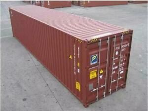 40&#039; High Cube Shipping Container/ long island new york