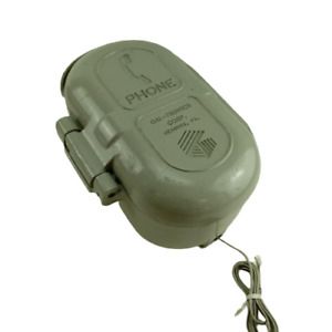 Gai-Tronics 226-001 Phone Analog Keypad Enclosure Box Gray 03367