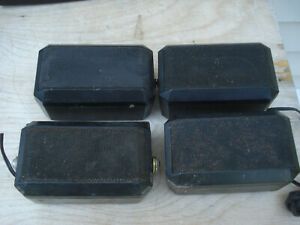 lot of 4 OEM Motorola HSN8145A (HSN8145B)  HSN9008A External Speaker Black 4x