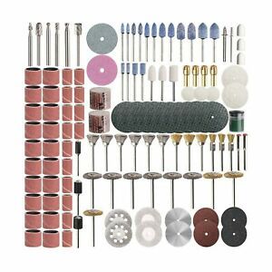 217Pcs Rotary Tool Accessories Kit Universal Fitment Come with Drill Bits Sandin