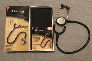 Littmann L2450 Lightweight II S.e. Stethoscope - Black + Blood Pressure Cuff