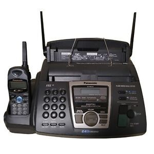 Panasonic KX-FPG379 Fax Copier Digital Answer Caller ID 2.4 GHz w/ headset