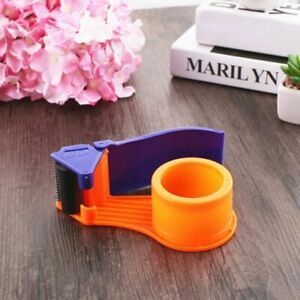 Plastic Roller Sealing Packaging Tape Cutter Office Supplies Tape Dispenser