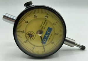 DAC ST2026 Precision 0-10mm Range Dial Indicator With Vertical Lug - Accuracy