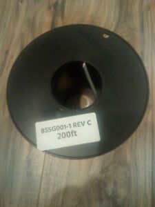HME Conductor Cable 22AWG-2P Shielded PPRO/PVC 200Ft Spool GRAY 855G001-1 Rev C