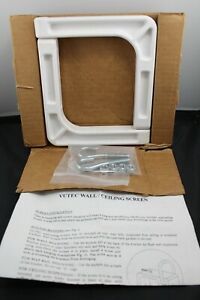 Projector Screen Wall Brackets Vutect #6 Wall Mounting Bracket White