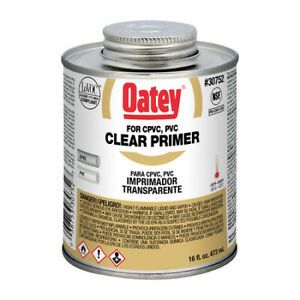 B &amp; K 30752 Primer Pvc Clear 16 Oz