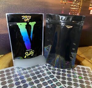 “Vlone” Mylar Food Snack Ziplock 5G Bags 25CT