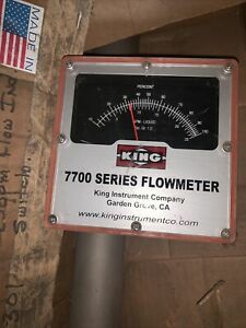 NEW KING INSTRUMENT 7700 SERIES FLOWMETER