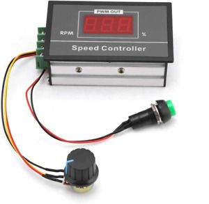 DC 6-60V Motor Speed Controller 12V 24V 36V 48V 30A PWM DC Durable Stepless Stop