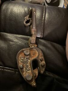 Merrill Bros 55 1/2 Ton 1000 lb WWL 0-5/8&#034; Vertical Plate Lifting Clamp