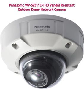 Panasonic WV-S2511LN HD Vandal Resistant Outdoor Dome Network Camera [CTA]